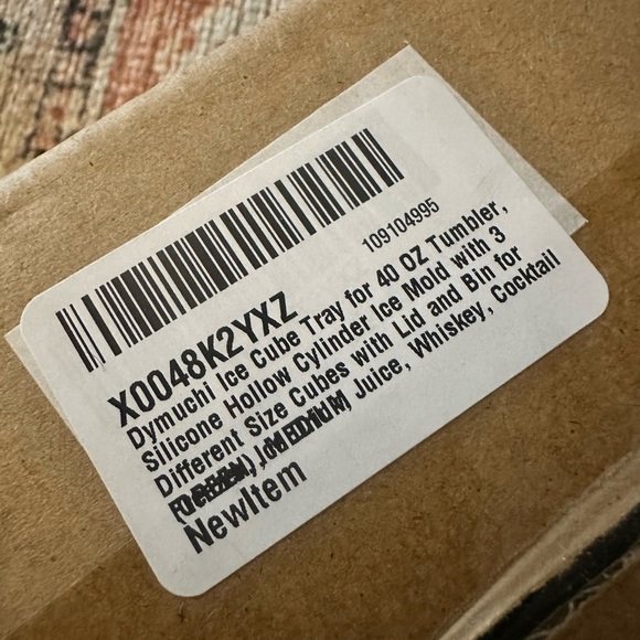 🆕 Silicone Ice Cube Mold For Tumbler Cups - Picture 7 of 9